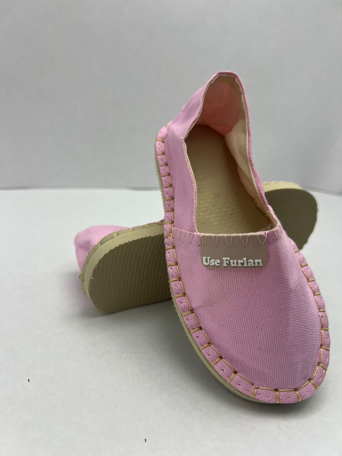 Alpargatas tradicional Use Furlan infantil rosa claro