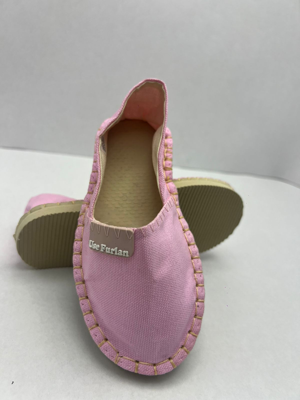 Alpargatas tradicional Use Furlan infantil rosa claro
