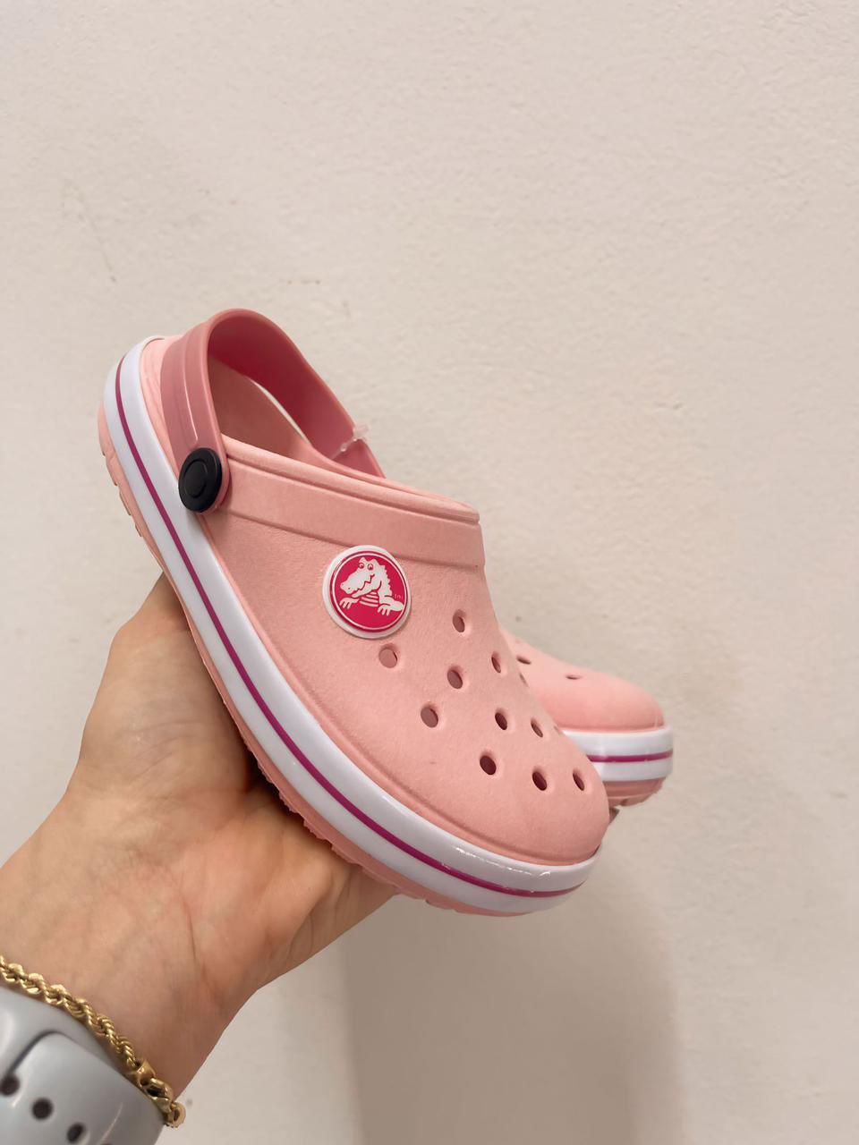 Babuche use furlan Infantil rosa claro