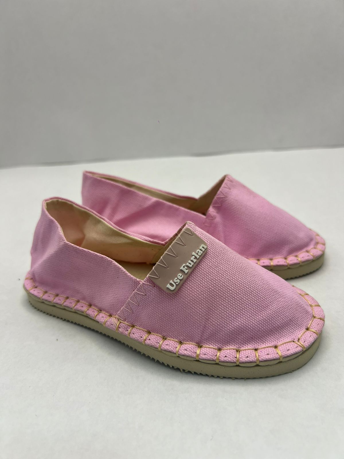 Alpargatas tradicional Use Furlan infantil rosa claro